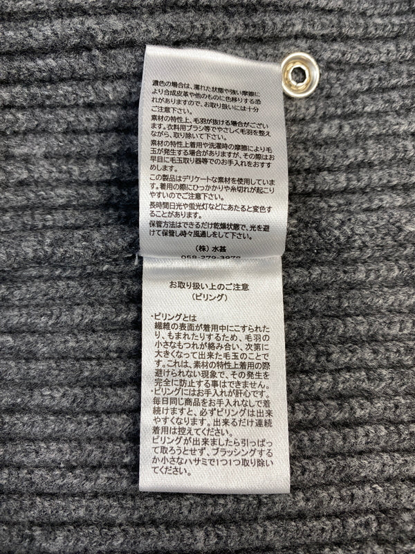 【中古品】【メンズ】 EDDIE BAUER エディー バウアー WOOL SWEATER ウール セーター EB0102-M1010 メンズ ニット トップス 144-260703-hu-12-min サイズ：XL カラー：グレー 万代Net店