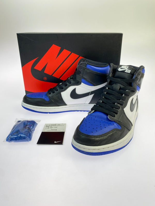 【中古品】【メンズ】 NIKE ナイキ AIR JORDAN 1 RETRO HIGH OG 555088-041 エアジョーダン 1 レトロ ハイ オリジナル スニーカー 靴 160-260701-yn-33-min サイズ：27.0cm US9 カラー：BLACK/BLACK-WHITE-GAME ROYAL 万代Net店