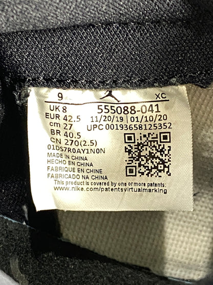 【中古品】【メンズ】 NIKE ナイキ AIR JORDAN 1 RETRO HIGH OG 555088-041 エアジョーダン 1 レトロ ハイ オリジナル スニーカー 靴 160-260701-yn-33-min サイズ：27.0cm US9 カラー：BLACK/BLACK-WHITE-GAME ROYAL 万代Net店