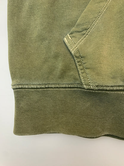 【現状渡し品】【メンズ】 ACNE STUDIOS アクネストゥディオズ LOGO HOODIE ロゴフーディ 141-260630-zi-04-min サイズ：XS カラー：グリーンカーキ 万代Net店