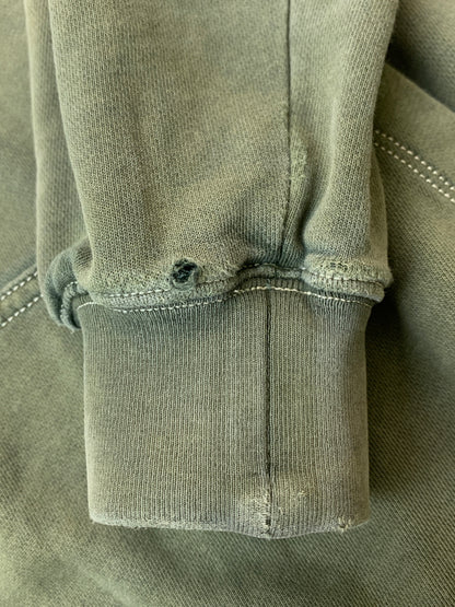 【現状渡し品】【メンズ】 ACNE STUDIOS アクネストゥディオズ LOGO HOODIE ロゴフーディ 141-260630-zi-04-min サイズ：XS カラー：グリーンカーキ 万代Net店