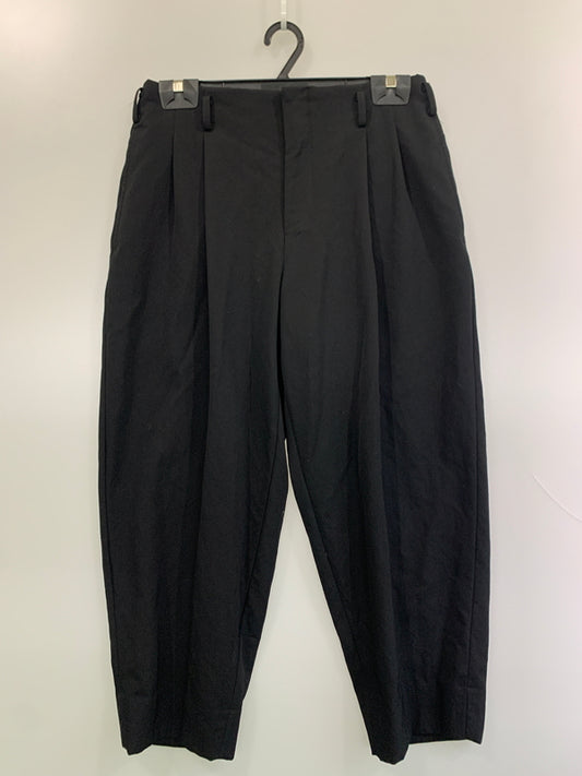 【中古品】【メンズ】 COMME DES GARCONS HOMME PLUS コムデギャルソンオムプリュス PZ-P009 ウールギャバ2タックスラックス 151-260630-zi-21-min サイズ：XS カラー：ブラック 万代Net店