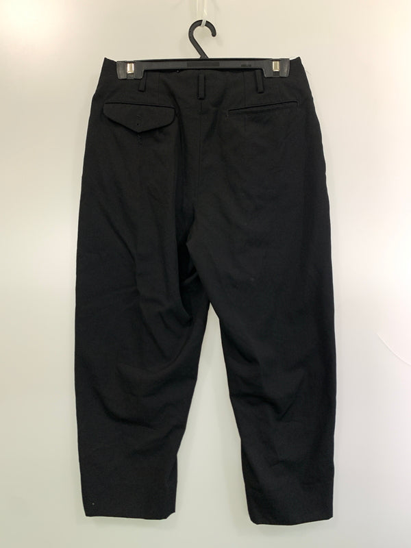 【中古品】【メンズ】 COMME DES GARCONS HOMME PLUS コムデギャルソンオムプリュス PZ-P009 ウールギャバ2タックスラックス 151-260630-zi-21-min サイズ：XS カラー：ブラック 万代Net店