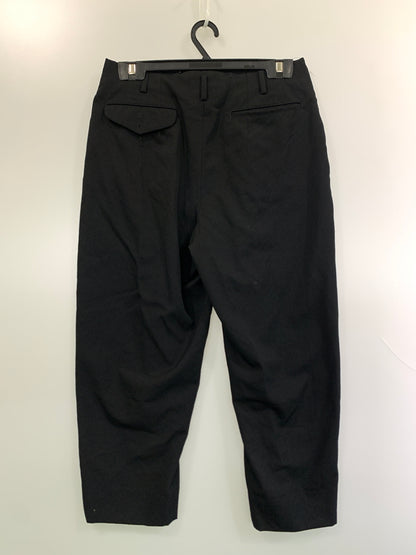 【中古品】【メンズ】 COMME DES GARCONS HOMME PLUS コムデギャルソンオムプリュス PZ-P009 ウールギャバ2タックスラックス 151-260630-zi-21-min サイズ：XS カラー：ブラック 万代Net店
