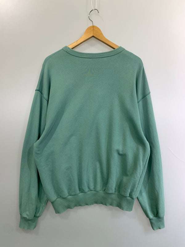 【中古品】【メンズ】 DRIES VAN NOTEN ドリスヴァンノッテン CREWNECK SWEATSHIRT クルーネック スウェットシャツ 141-260630-zi-05-min サイズ：不明 カラー：ライトグリーン系 万代Net店