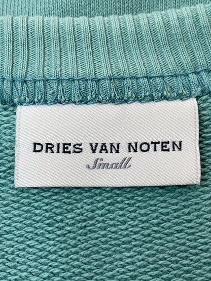 【中古品】【メンズ】 DRIES VAN NOTEN ドリスヴァンノッテン CREWNECK SWEATSHIRT クルーネック スウェットシャツ 141-260630-zi-05-min サイズ：不明 カラー：ライトグリーン系 万代Net店