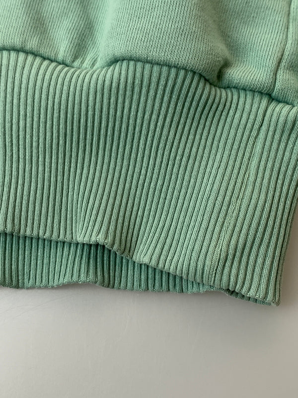 【中古品】【メンズ】 DRIES VAN NOTEN ドリスヴァンノッテン CREWNECK SWEATSHIRT クルーネック スウェットシャツ 141-260630-zi-05-min サイズ：不明 カラー：ライトグリーン系 万代Net店