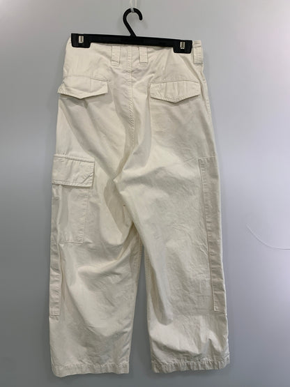 【中古品】【メンズ】 AMACHI アマチ 000-3A DOUBLE KNEE CARGO PANT ダブル ニー カーゴ パンツ 151-260630-zi-22-min サイズ：4 カラー：オフホワイト系 万代Net店
