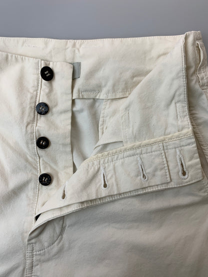 【中古品】【メンズ】 AMACHI アマチ 000-3A DOUBLE KNEE CARGO PANT ダブル ニー カーゴ パンツ 151-260630-zi-22-min サイズ：4 カラー：オフホワイト系 万代Net店