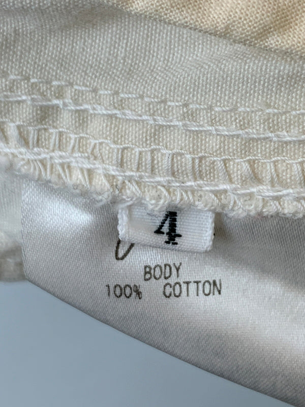 【中古品】【メンズ】 AMACHI アマチ 000-3A DOUBLE KNEE CARGO PANT ダブル ニー カーゴ パンツ 151-260630-zi-22-min サイズ：4 カラー：オフホワイト系 万代Net店