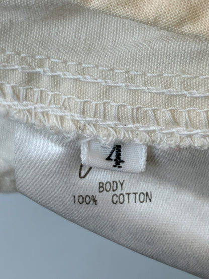 【中古品】【メンズ】 AMACHI アマチ 000-3A DOUBLE KNEE CARGO PANT ダブル ニー カーゴ パンツ 151-260630-zi-22-min サイズ：4 カラー：オフホワイト系 万代Net店