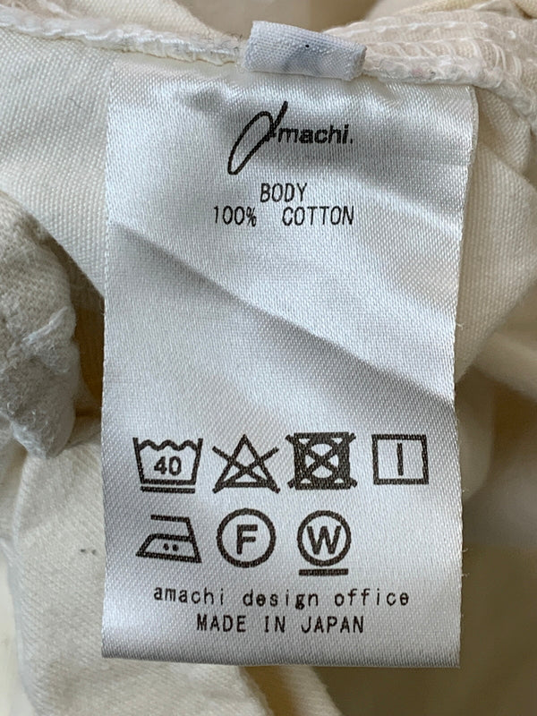 【中古品】【メンズ】 AMACHI アマチ 000-3A DOUBLE KNEE CARGO PANT ダブル ニー カーゴ パンツ 151-260630-zi-22-min サイズ：4 カラー：オフホワイト系 万代Net店