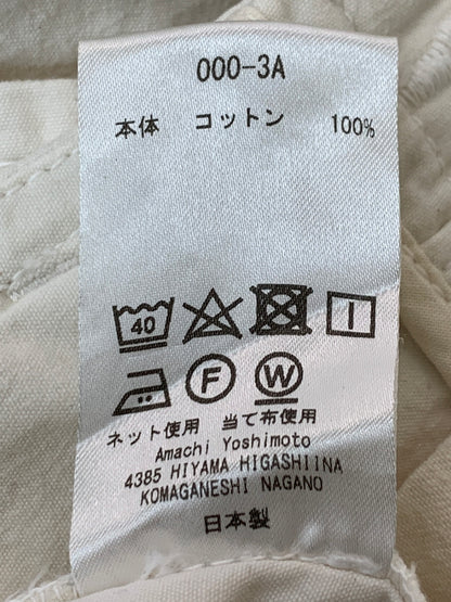 【中古品】【メンズ】 AMACHI アマチ 000-3A DOUBLE KNEE CARGO PANT ダブル ニー カーゴ パンツ 151-260630-zi-22-min サイズ：4 カラー：オフホワイト系 万代Net店