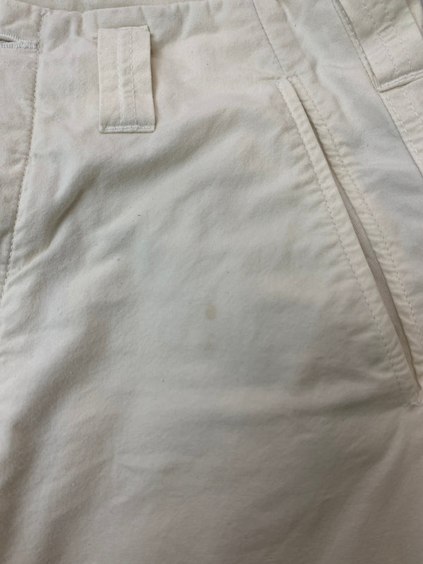【中古品】【メンズ】 AMACHI アマチ 000-3A DOUBLE KNEE CARGO PANT ダブル ニー カーゴ パンツ 151-260630-zi-22-min サイズ：4 カラー：オフホワイト系 万代Net店