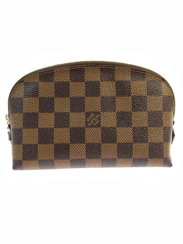 【中古品】【メンズ/レディース】 LOUIS VUITTON ルイ ヴィトン ダミエ ポシェット コスメティック N47516 179-260702-hu-14-min カラー：ブラウン系 万代Net店