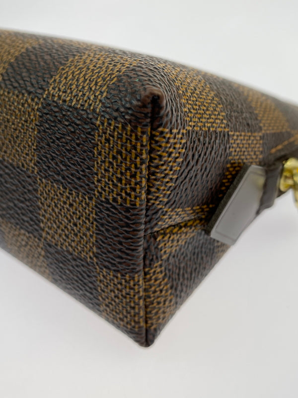 【中古品】【メンズ/レディース】 LOUIS VUITTON ルイ ヴィトン ダミエ ポシェット コスメティック N47516 179-260702-hu-14-min カラー：ブラウン系 万代Net店