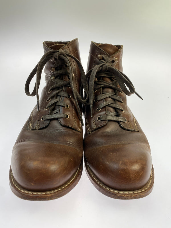 【中古品】【メンズ】 WOLVERINE ウルヴァリン 1000 MILE BOOT 1000マイルブーツ メンズ 靴 164-260702-hu-02-min サイズ：表記不鮮明 下記参照 カラー：ブラウン 万代Net店