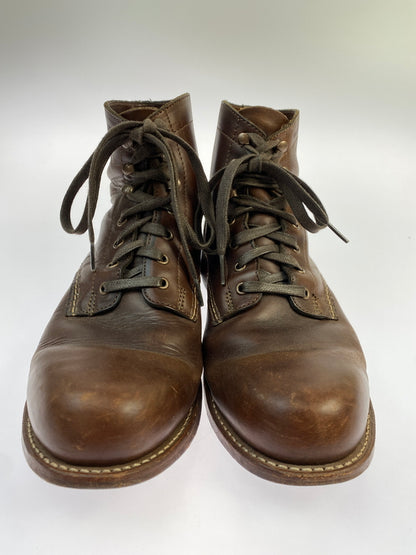 【中古品】【メンズ】 WOLVERINE ウルヴァリン 1000 MILE BOOT 1000マイルブーツ メンズ 靴 164-260702-hu-02-min サイズ：表記不鮮明 下記参照 カラー：ブラウン 万代Net店