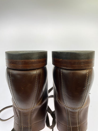 【中古品】【メンズ】 WOLVERINE ウルヴァリン 1000 MILE BOOT 1000マイルブーツ メンズ 靴 164-260702-hu-02-min サイズ：表記不鮮明 下記参照 カラー：ブラウン 万代Net店