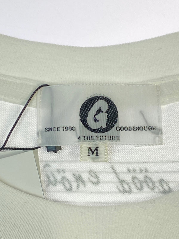 【中古品】【メンズ】 GOODENOUGH グッドイナフ GOOD SHOE TEE グッド シュー ティー メンズ 半袖 Tシャツ 142-260703-hu-06-min サイズ：M カラー：ホワイト 万代Net店
