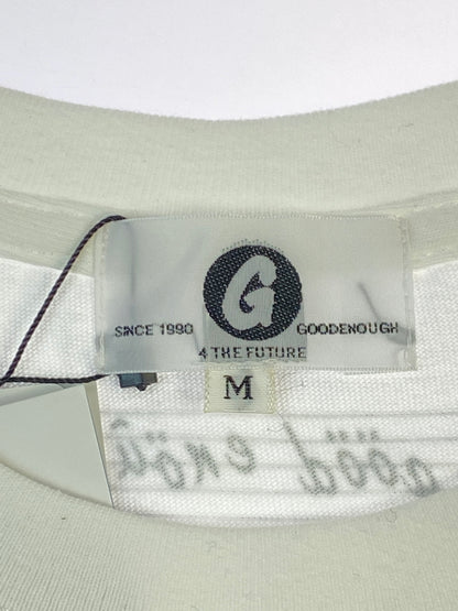 【中古品】【メンズ】 GOODENOUGH グッドイナフ GOOD SHOE TEE グッド シュー ティー メンズ 半袖 Tシャツ 142-260703-hu-06-min サイズ：M カラー：ホワイト 万代Net店