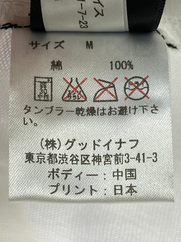 【中古品】【メンズ】 GOODENOUGH グッドイナフ GOOD SHOE TEE グッド シュー ティー メンズ 半袖 Tシャツ 142-260703-hu-06-min サイズ：M カラー：ホワイト 万代Net店