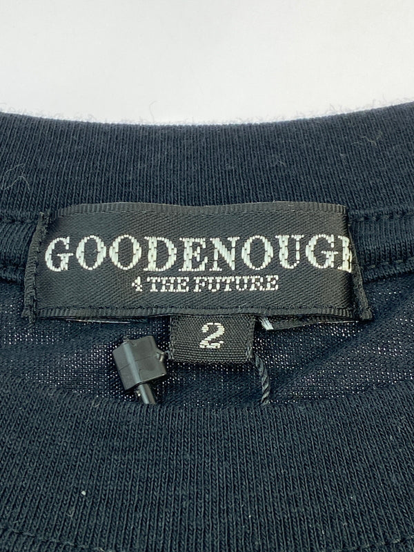 【中古品】【メンズ】 GOODENOUGH グッドイナフ SURREALISME S S TEE シュルレアリスム ショートスリーブ ティー メンズ 半袖 Tシャツ 142-260703-hu-07-min サイズ：2 カラー：ブラック 万代Net店