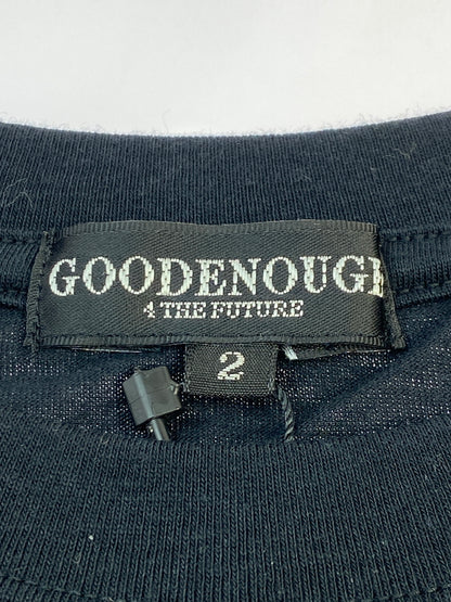 【中古品】【メンズ】 GOODENOUGH グッドイナフ SURREALISME S S TEE シュルレアリスム ショートスリーブ ティー メンズ 半袖 Tシャツ 142-260703-hu-07-min サイズ：2 カラー：ブラック 万代Net店