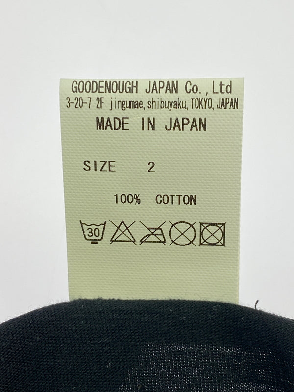 【中古品】【メンズ】 GOODENOUGH グッドイナフ SURREALISME S S TEE シュルレアリスム ショートスリーブ ティー メンズ 半袖 Tシャツ 142-260703-hu-07-min サイズ：2 カラー：ブラック 万代Net店