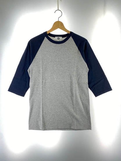 【中古品】【メンズ】 GOODENOUGH グッドイナフ RAGLAN RINGER NECK TEE ラグラン リンガーネック ティー メンズ Tシャツ 142-260702-hu-19-min サイズ：2 カラー：ネイビー/グレー 万代Net店