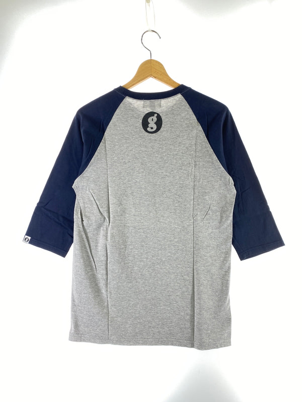 【中古品】【メンズ】 GOODENOUGH グッドイナフ RAGLAN RINGER NECK TEE ラグラン リンガーネック ティー メンズ Tシャツ 142-260702-hu-19-min サイズ：2 カラー：ネイビー/グレー 万代Net店