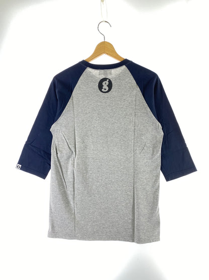 【中古品】【メンズ】 GOODENOUGH グッドイナフ RAGLAN RINGER NECK TEE ラグラン リンガーネック ティー メンズ Tシャツ 142-260702-hu-19-min サイズ：2 カラー：ネイビー/グレー 万代Net店