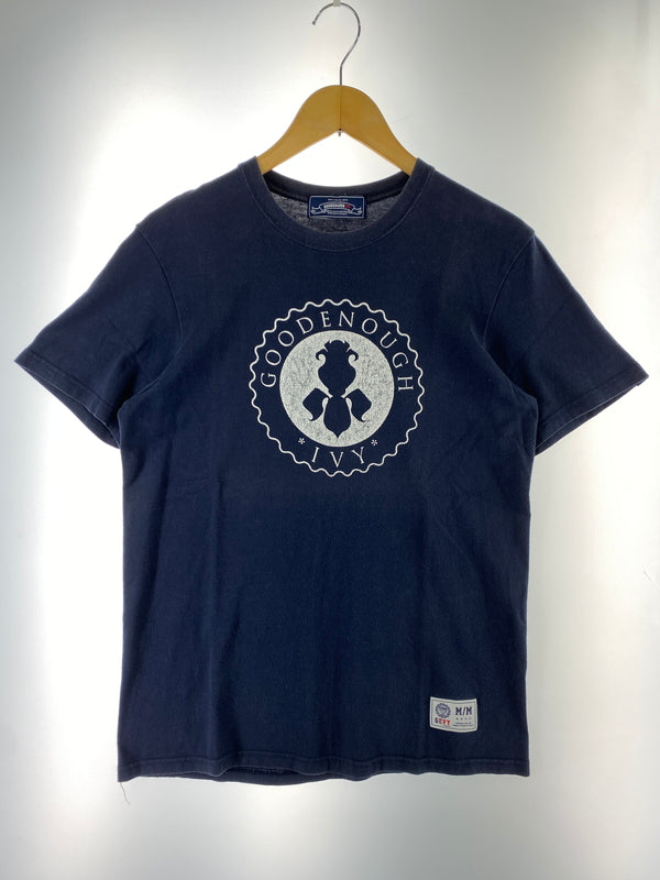 【中古品】【メンズ】 GOODENOUGH IVY グッドイナフ アイビー S S TEE 半袖Tシャツ ショートスリーブ メンズ 142-260702-hu-18-min サイズ：M カラー：ネイビー 万代Net店