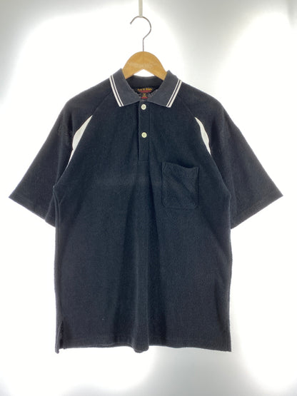 【中古品】【メンズ】 LET IT RIDE レットイットライド POLO SWEATSHIRT ポロ スウェットシャツ メンズ トップス 146-260703-hu-15-min サイズ：M カラー：ブラック 万代Net店