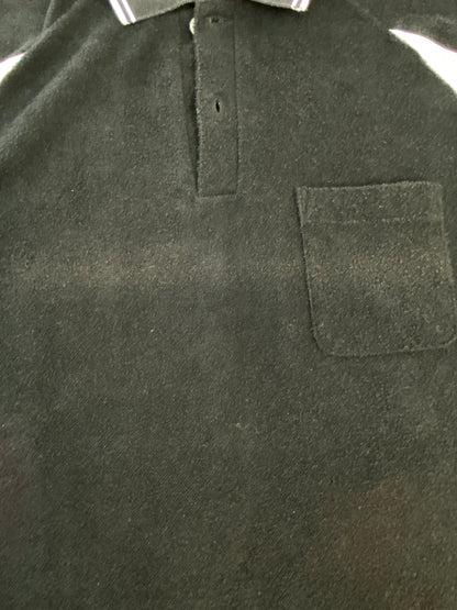 【中古品】【メンズ】 LET IT RIDE レットイットライド POLO SWEATSHIRT ポロ スウェットシャツ メンズ トップス 146-260703-hu-15-min サイズ：M カラー：ブラック 万代Net店
