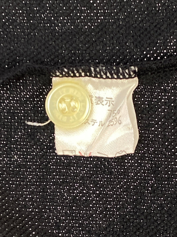 【中古品】【メンズ】 LET IT RIDE レットイットライド POLO SWEATSHIRT ポロ スウェットシャツ メンズ トップス 146-260703-hu-15-min サイズ：M カラー：ブラック 万代Net店
