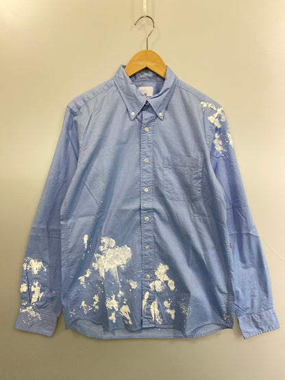 【中古品】【メンズ】 UNIFORM EXPERIMENT ユニフォームエクスペリメント PAINT B.D.SHIRT シャツ 142-260630-zi-30-min サイズ：2 カラー：ライトブルー 万代Net店