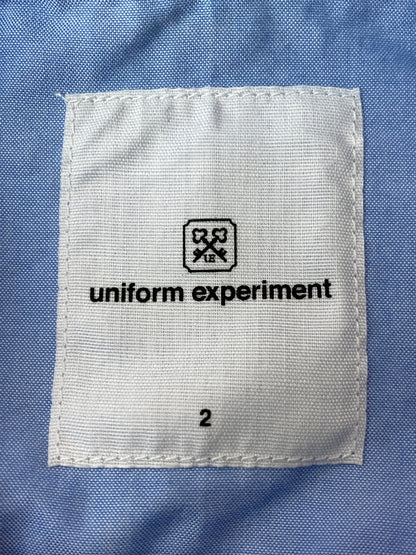 【中古品】【メンズ】 UNIFORM EXPERIMENT ユニフォームエクスペリメント PAINT B.D.SHIRT シャツ 142-260630-zi-30-min サイズ：2 カラー：ライトブルー 万代Net店