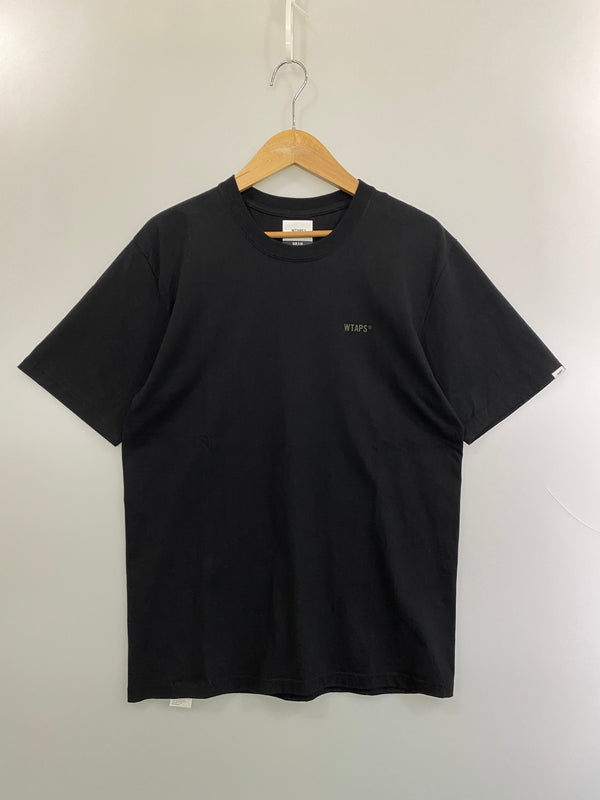 【中古品】【メンズ】 WTAPS ダブルタップス MOON＆STAR S S TEE Tシャツ 142-260630-zi-31-min サイズ：X02 カラー：ブラック 万代Net店