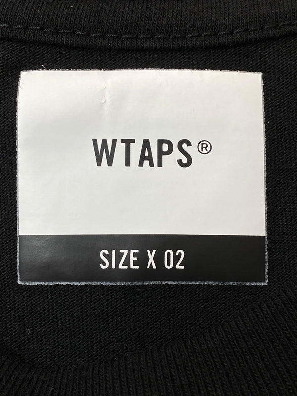 【中古品】【メンズ】 WTAPS ダブルタップス MOON＆STAR S S TEE Tシャツ 142-260630-zi-31-min サイズ：X02 カラー：ブラック 万代Net店