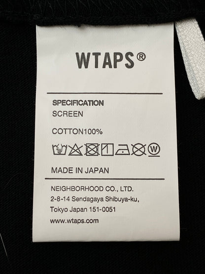 【中古品】【メンズ】 WTAPS ダブルタップス MOON＆STAR S S TEE Tシャツ 142-260630-zi-31-min サイズ：X02 カラー：ブラック 万代Net店