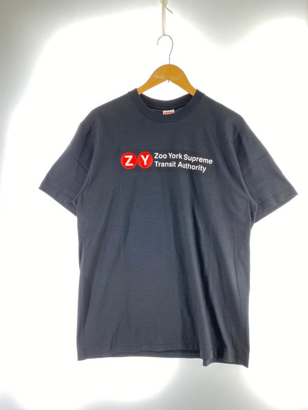 【中古品】【メンズ】 SUPREME シュプリーム ZOO YORK TRANSIT TEE ズーヨーク トランジット ティー メンズ Tシャツ 149-260703-hu-20-min サイズ：M カラー：ブラック 万代Net店