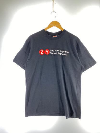 【中古品】【メンズ】 SUPREME シュプリーム ZOO YORK TRANSIT TEE ズーヨーク トランジット ティー メンズ Tシャツ 149-260703-hu-20-min サイズ：M カラー：ブラック 万代Net店