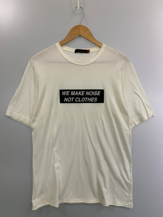 【中古品】【メンズ】 UNDERCOVER アンダーカバー 05AW ARTS期 ”WE MAKE NOISE NOT CLOTHES” TEE Tシャツ トップス 140-260630-zi-12-min サイズ：2 カラー：ホワイト 万代Net店