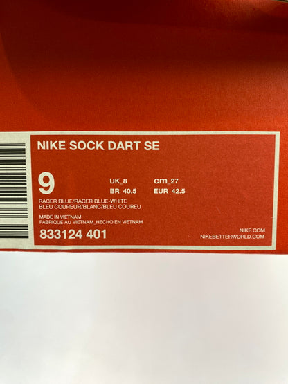 【中古品】【メンズ】 NIKE ナイキ SOCK DART SE ソックダート SE 833124-401 メンズ 靴 スニーカー シューズ 160-260702-hu-01-min サイズ：27 US9 カラー：ブルー 万代Net店