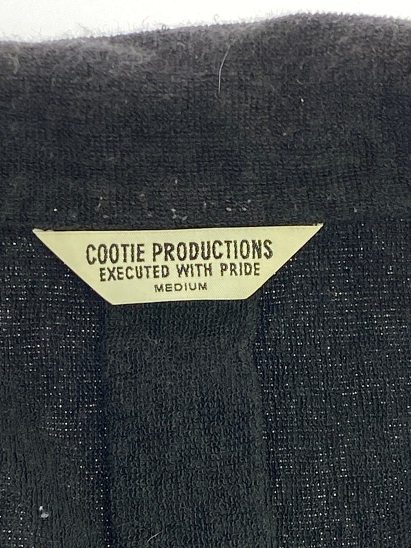 【現状渡し品】【メンズ】 COOTIE クーティー ストレッチパイル オープンカラーシャツ 半袖 メンズ トップス 142-260706-KS-01-min サイズ：M カラー：ブラック 万代Net店