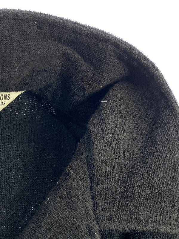 【現状渡し品】【メンズ】 COOTIE クーティー ストレッチパイル オープンカラーシャツ 半袖 メンズ トップス 142-260706-KS-01-min サイズ：M カラー：ブラック 万代Net店