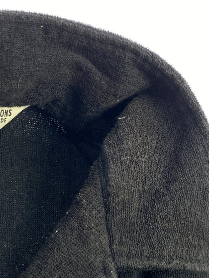 【現状渡し品】【メンズ】 COOTIE クーティー ストレッチパイル オープンカラーシャツ 半袖 メンズ トップス 142-260706-KS-01-min サイズ：M カラー：ブラック 万代Net店