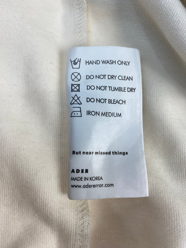 【中古品】【メンズ】 ADER ERROR アーダーエラー CREWNECK SWEATSHIRT クルーネックスウェットシャツ BK1FWSW07IV2 メンズ トップス 142-260703-hu-09-min サイズ：A2 カラー：クリーム色 万代Net店