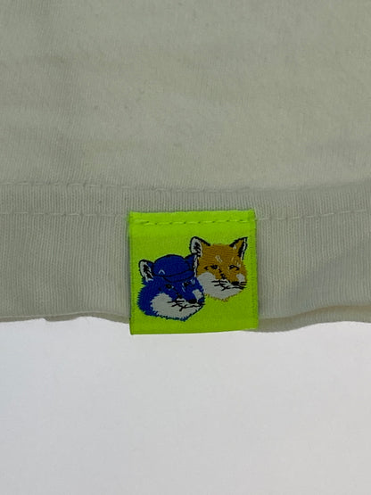 【現状渡し品】【メンズ】 ADER ERROR×MAISON KITSUNE アーダーエラー メゾンキツネ LOGO TEE ロゴ Tシャツ 19KSSTO07OW2 メンズ 半袖 Tシャツ 142-260703-hu-05-min サイズ：A2 カラー：ホワイト 万代Net店